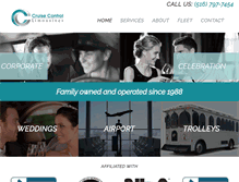 Tablet Screenshot of cruisecontrollimo.com